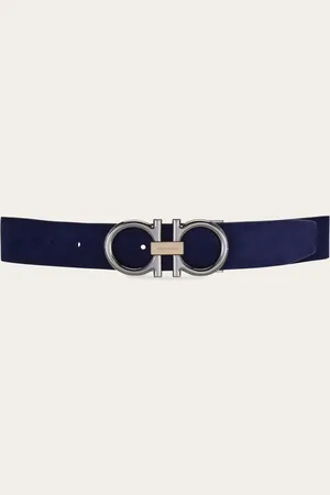 Salvatore Ferragamo Men Adjustable Gancini belt
