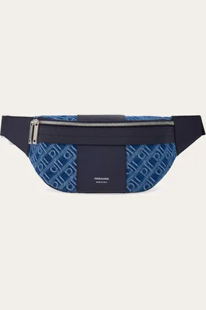 Salvatore Ferragamo Men Monogram belt bag