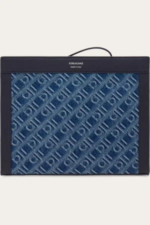 Salvatore Ferragamo Men Monogram pouch