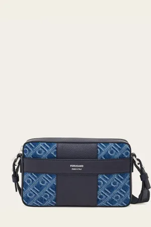 Salvatore Ferragamo Men Monogram crossbody bag