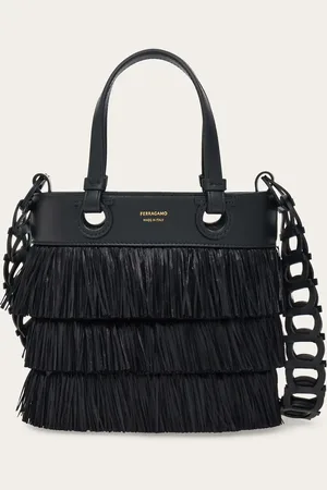 Salvatore Ferragamo Women Fringed tote bag
