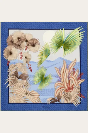 Salvatore Ferragamo Women Dure print silk scarf