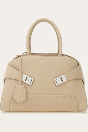 Salvatore Ferragamo Women Hug handbag with studs (M)