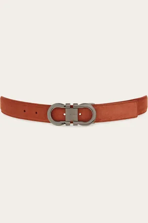 Salvatore Ferragamo Men Adjustable Gancini belt