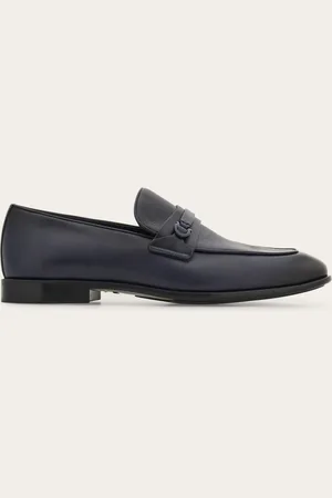 Salvatore Ferragamo Men Loafer with Gancini ornament Size 4.5