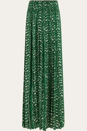 Salvatore Ferragamo Women Printed silk skirt