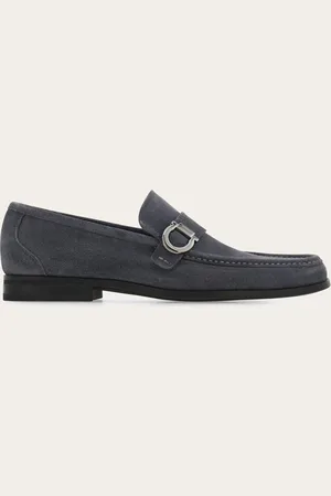 Salvatore Ferragamo Men Loafer with Gancini ornament Size 5.5