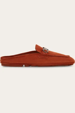 Salvatore Ferragamo Men Loafer mule with Gancini ornament Size 6