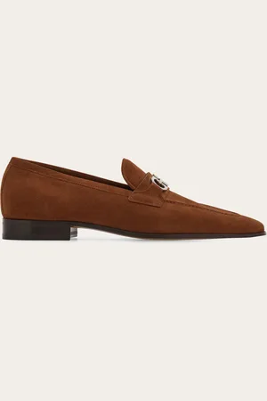 Salvatore Ferragamo Men Gancini buckle loafer Size 5.5