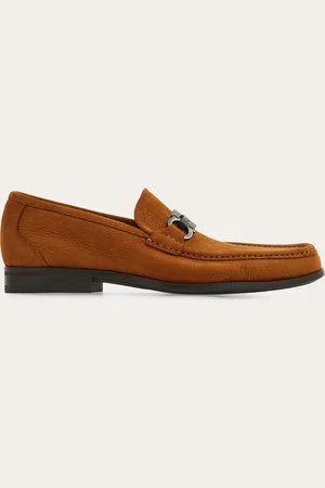 Salvatore Ferragamo Men Gancini buckle loafer Size 4.5