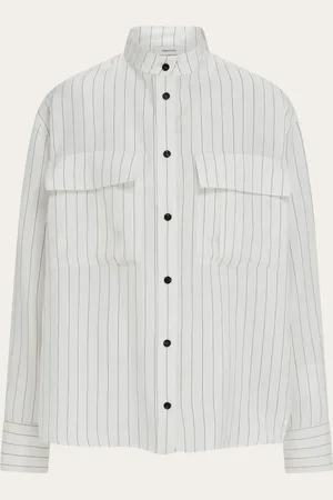 Salvatore Ferragamo Women Shirt with maxi pocket detail