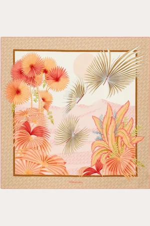 Salvatore Ferragamo Women Dure print silk scarf