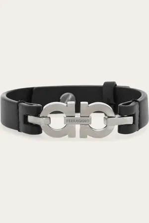 Salvatore Ferragamo Men Double Gancini bracelet