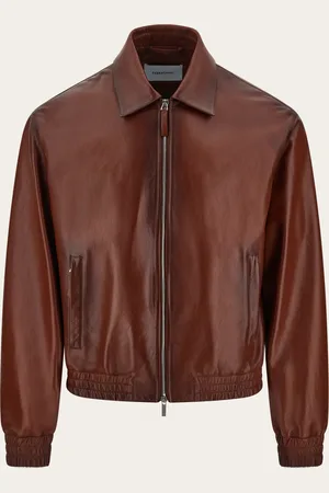 Salvatore Ferragamo Men Nappa blouson