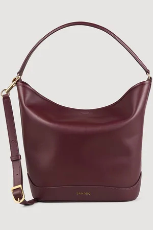 Sandro Leather bucket bag TANGOSO