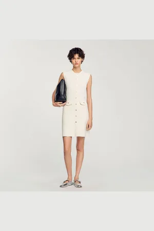 Sandro Rib knit short dress