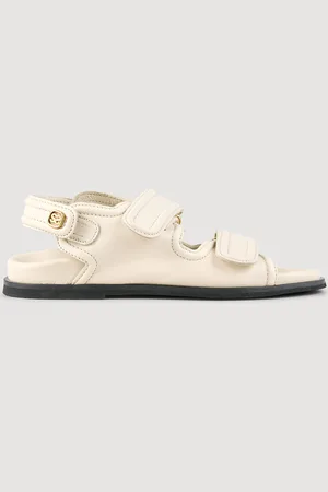 Sandro Plain leather lambskin sandals