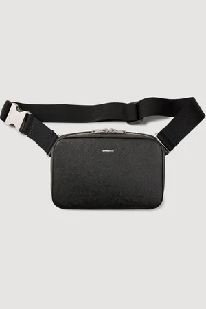 Sandro Small reconstitued leather bag