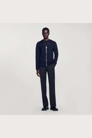 Sandro Zipped cardigan with hood