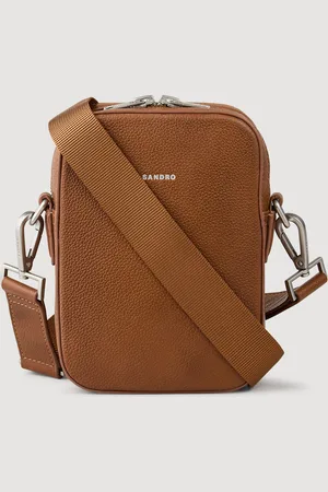 Sandro Small grained leather bag