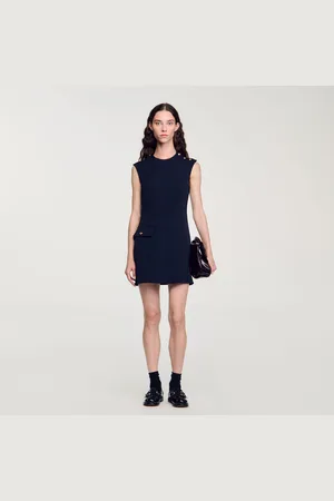 Sandro Short dress with buttons