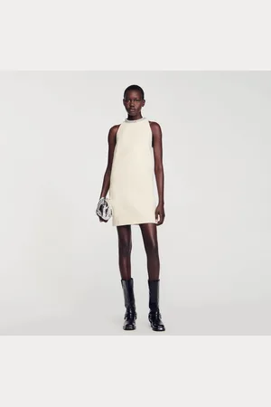 Sandro Dress with jewellery collar