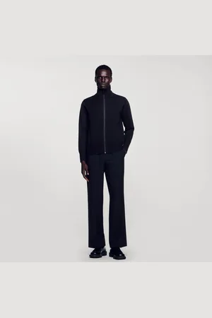 Sandro Zip-up wool cardigan