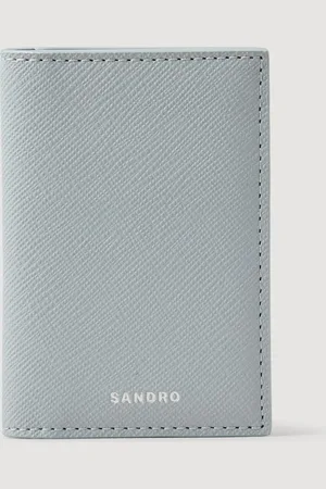 Sandro Reconstituted leather leather wallet