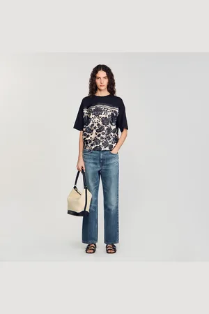 Sandro Floral motif T-shirt