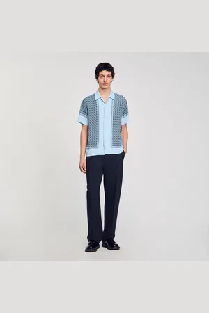 Sandro Short-sleeved patterned shirt