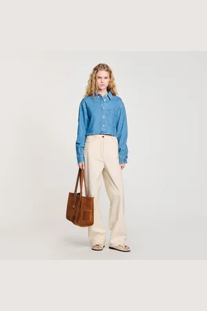 Sandro Lace-up jeans