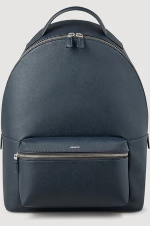 Sandro Reconstituted leather rucksack
