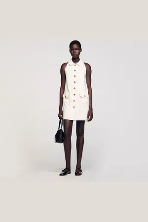 Sandro Peter Pan collar short dress