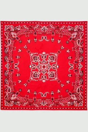Sandro Silk bandana print scarf