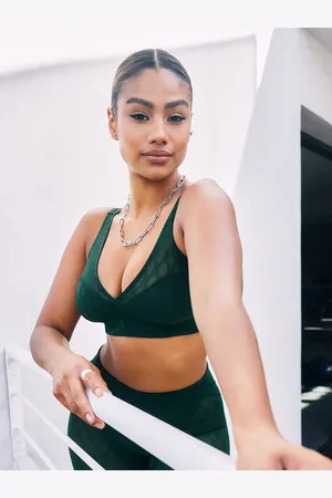 Savage X Fenty Peak Performance Low-Impact X Mesh Sports Bra
