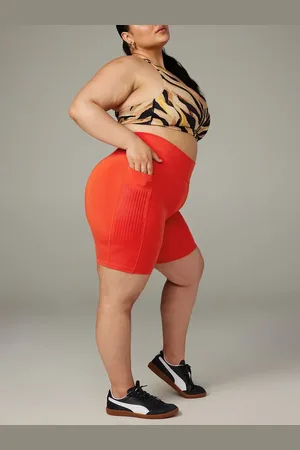 Savage X Fenty Band-It High-Waist Bike Shorts