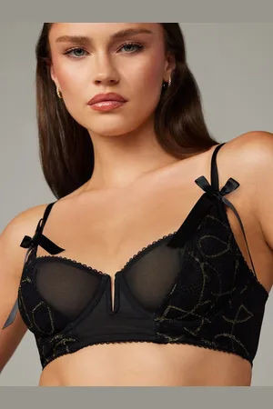 Savage X Fenty Peep Show Premiere Unlined Lace Balconette Bra