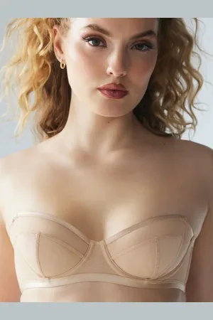 Savage X Fenty Mesh Strapless Bra