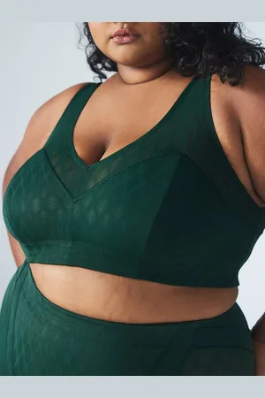 Savage X Fenty Peak Performance Low-Impact X Mesh Sports Bra