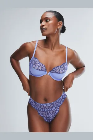 Savage X Fenty Savage Not Sorry Half-Cup Plunge Bra with Lace