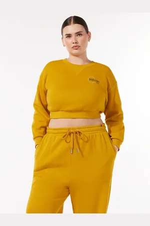 Savage X Fenty Essential Scope Logo Cropped Sweatshirt