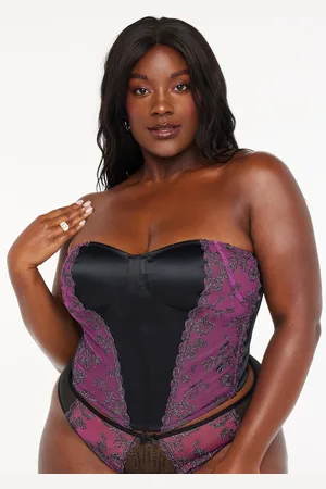 Savage X Fenty Gilded Chains Embroidered Mesh Bustier