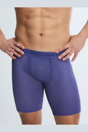 Savage X Fenty Shadow Fit Mesh Long Boxer Briefs