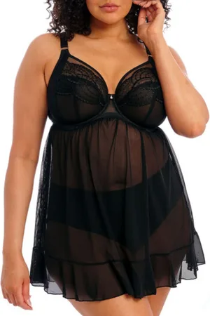 Elomi Womens Priya Underwired Babydoll - Polyamide - Size 36H
