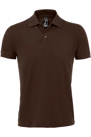 Sols Mens Prime Pique Plain Short Sleeve Polo Shirt - Size Large