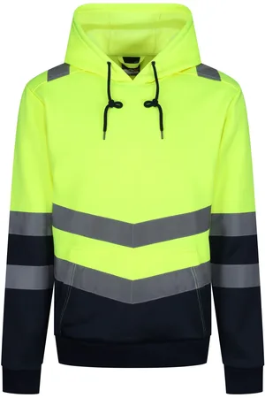 Regatta Mens Overhead High-Vis Hoodie - Size 2XL