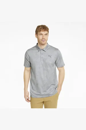 PUMA Mens CLOUDSPUN Leaflet Golf Polo Shirt - - Size Small