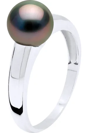 Diadema Womens - Ring Tahitian Pearl - Silver - Size I