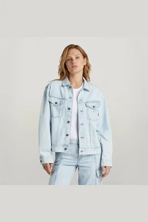 G-Star Womens G-Star RAW Relaxed Denim Jacket - - Size Medium