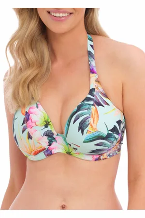 Fantasie Womens Paradiso Halter Bikini Top - Polyamide - Size 36GG